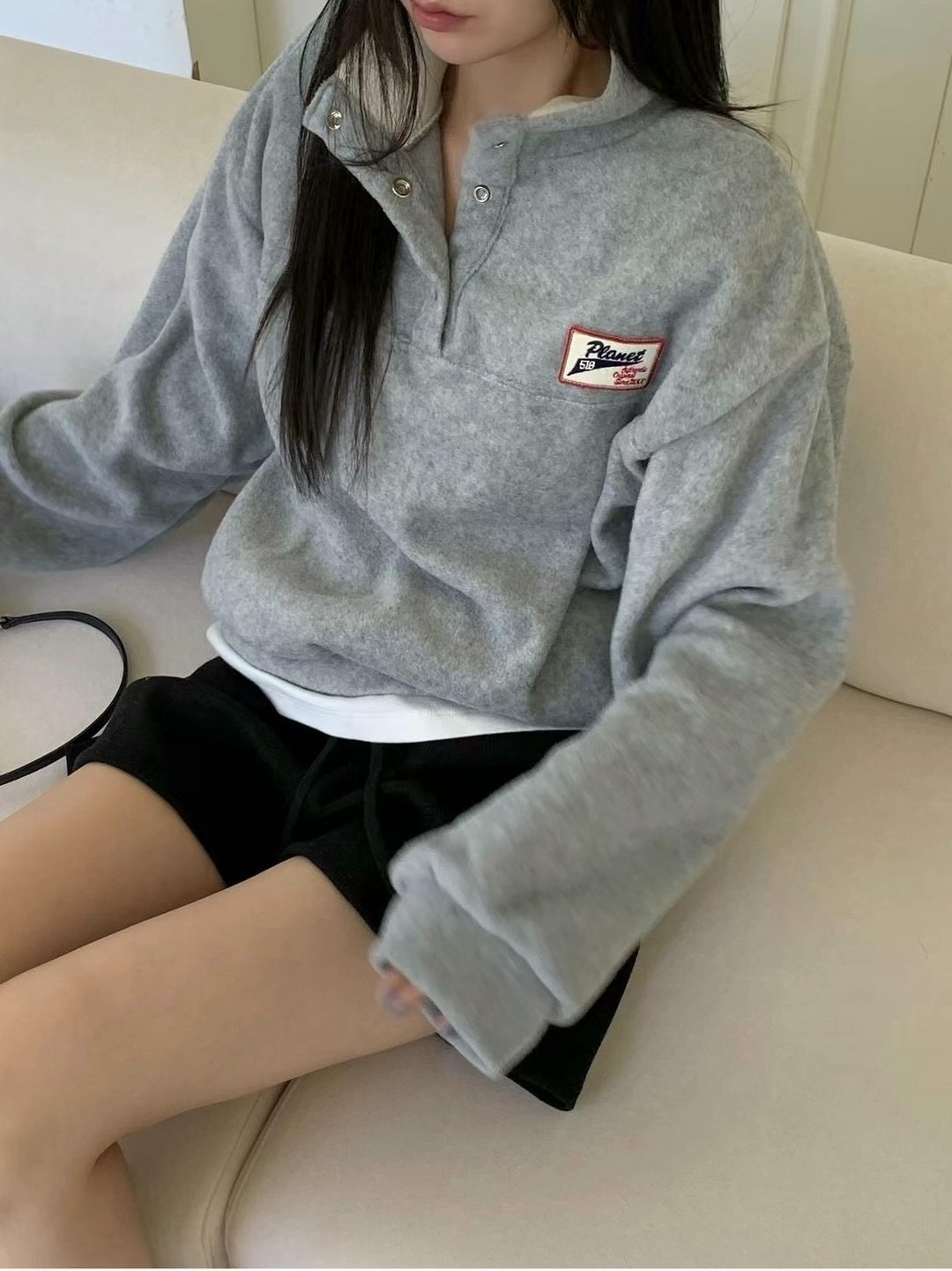 AGATHE東大門直郵女士新品真品時尚25春夏熱賣推薦衛衣羊毛AGATHE衛衣