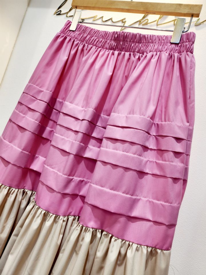 BLING BLING-S韓國直郵東大門實拍女裝新品休閑25春季長裙BLING BLING-S長裙