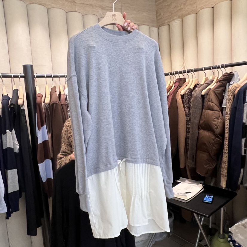 OUS/INCH-L韓國直郵東大門代購女裝新款熱賣真品連衣裙春款OUS/INCH連衣裙圖色2