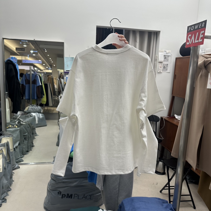 INTHEEND直郵韓國代購女裝新品時尚休閑25春夏職業長袖T恤春款INTHEEND長袖T恤