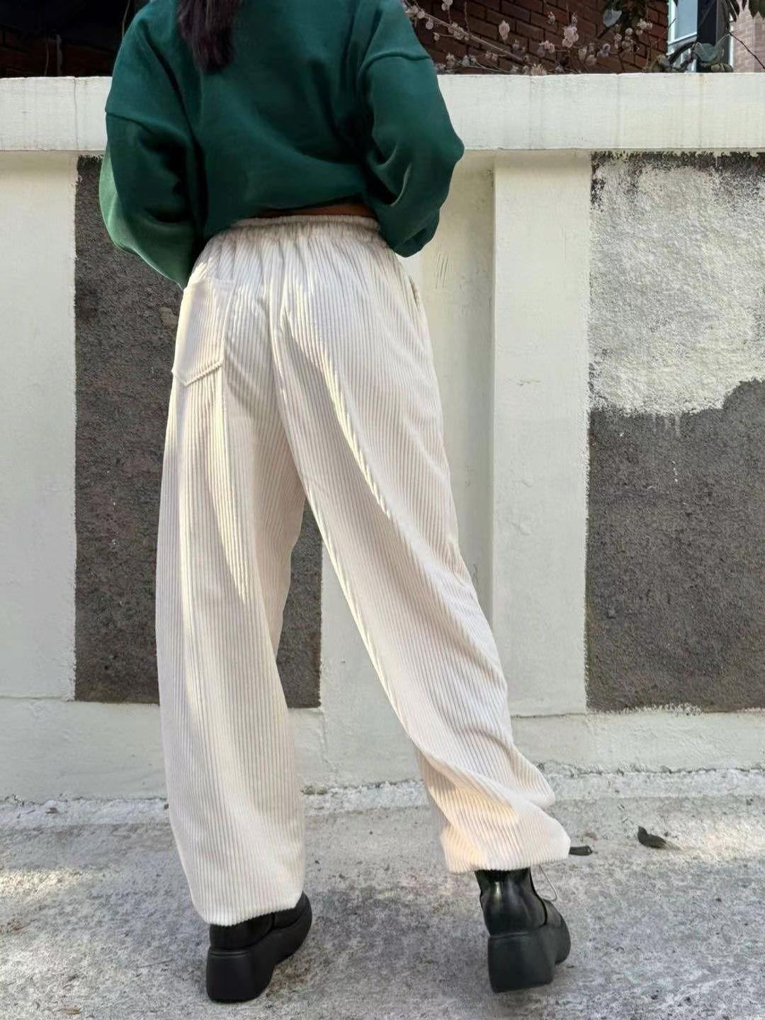 BCLOTHES-비클로스-T韓國直郵東大門實拍女裝新款25春夏休閑褲BCLOTHES休閑褲