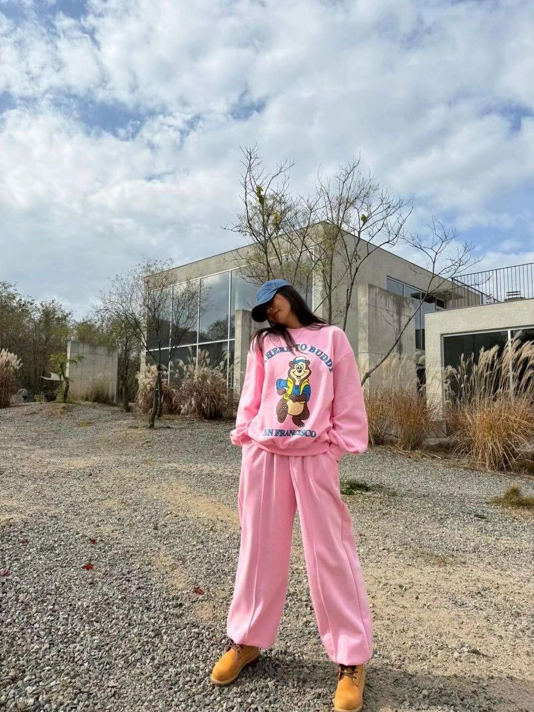BCLOTHES-비클로스-T韓國直郵東大門代購女裝新品休閑衛衣BCLOTHES衛衣