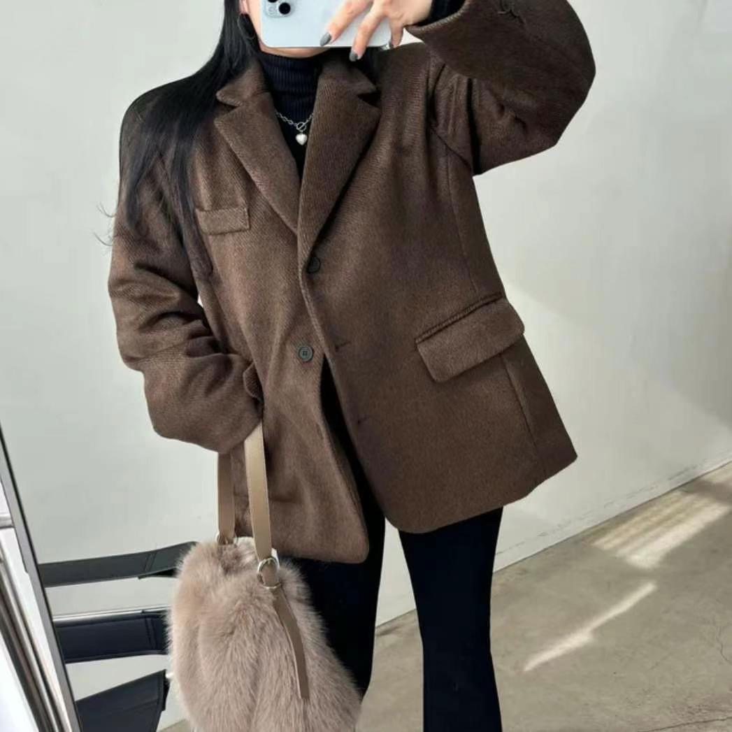 BLACK LADY韓國直郵東大門實拍女裝新款職業熱賣休閑真品夾克BLACK LADY夾克