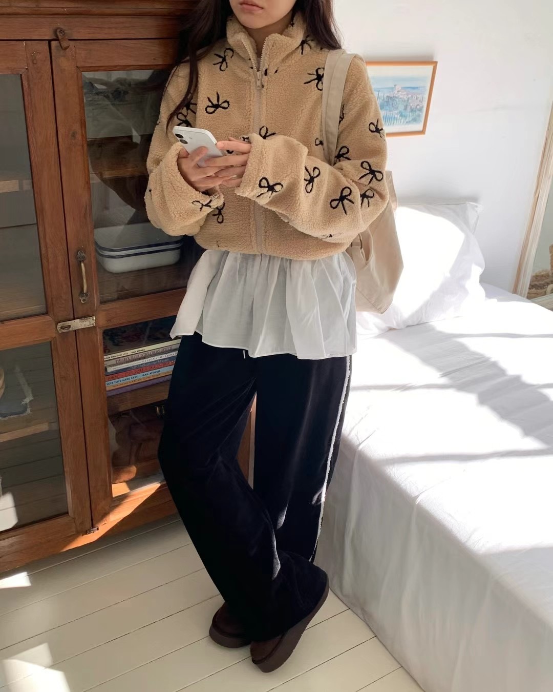 JUNO韓國直郵東大門代購女裝新品真品人氣推薦時尚短款大衣JUNO短款大衣