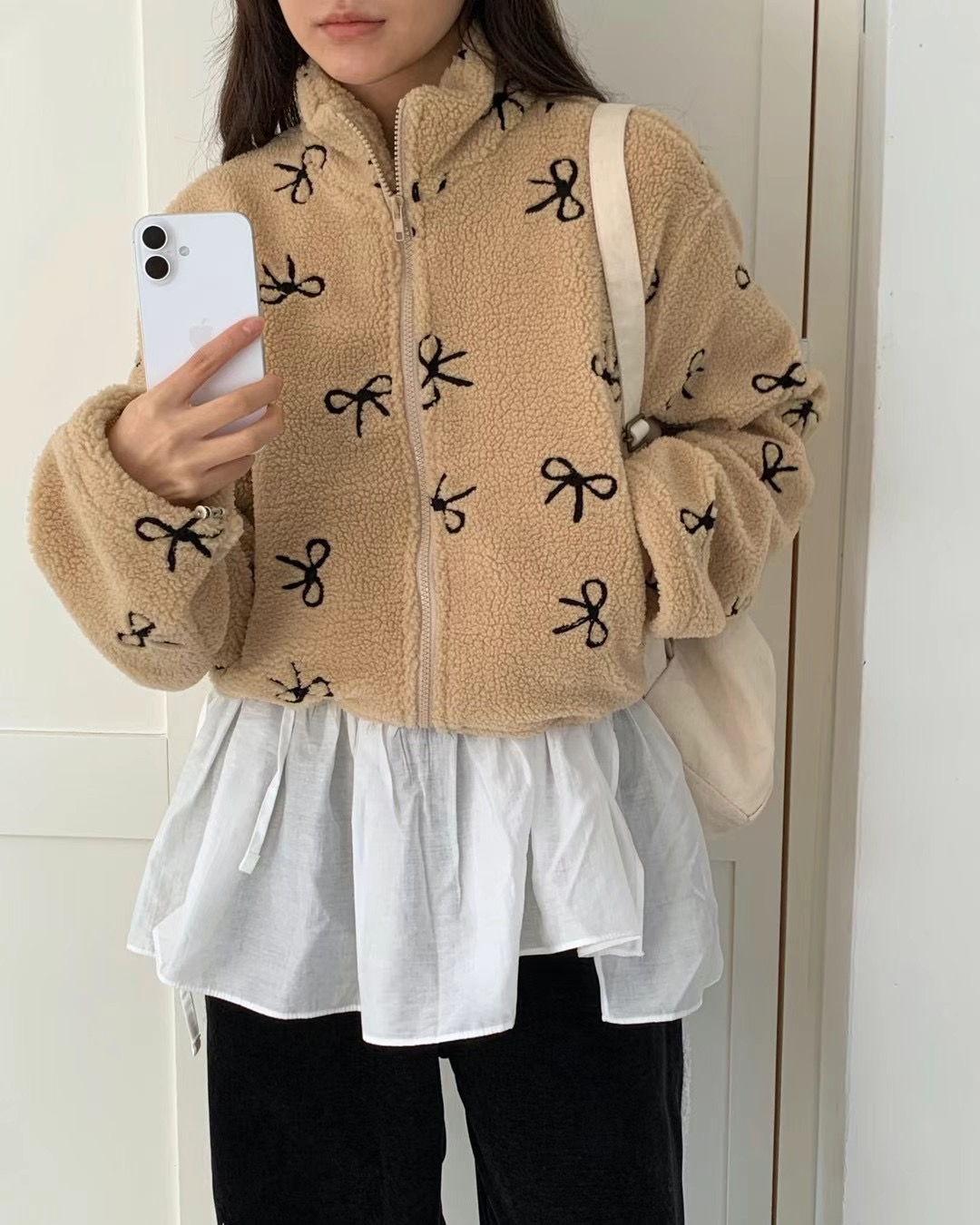 JUNO韓國直郵東大門代購女裝新品真品人氣推薦時尚短款大衣JUNO短款大衣