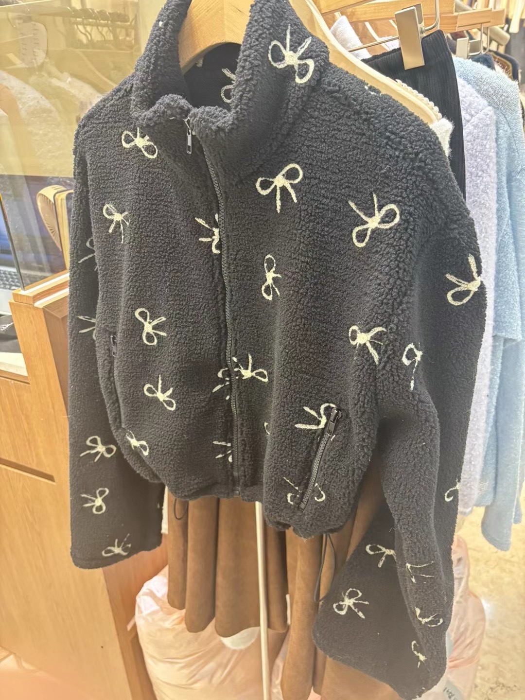 JUNO韓國直郵東大門代購女裝新品真品人氣推薦時尚短款大衣JUNO短款大衣
