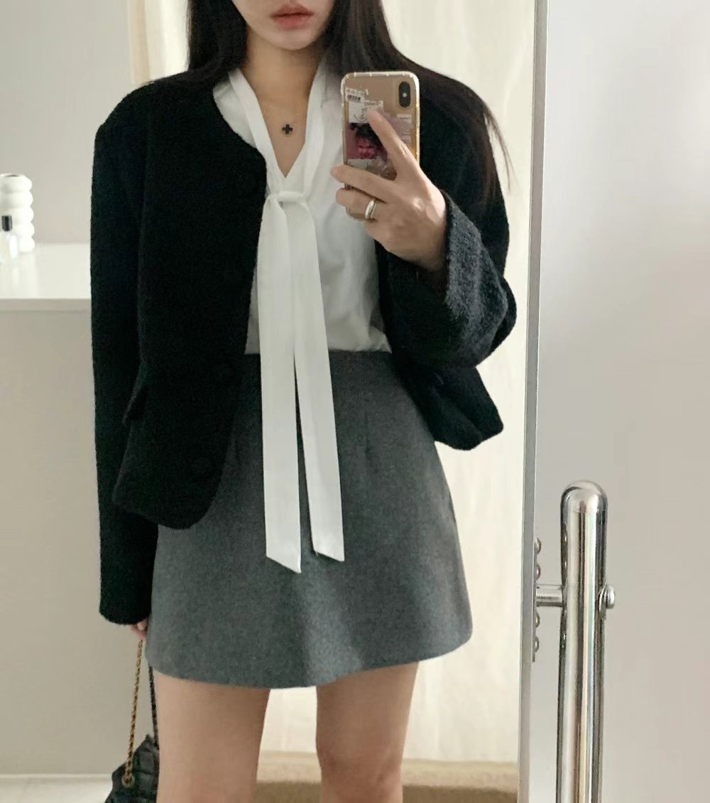 HAPER韓國直郵東大門代購女裝新品時尚熱賣休閑職業25春季夾克HAPER夾克圖色3