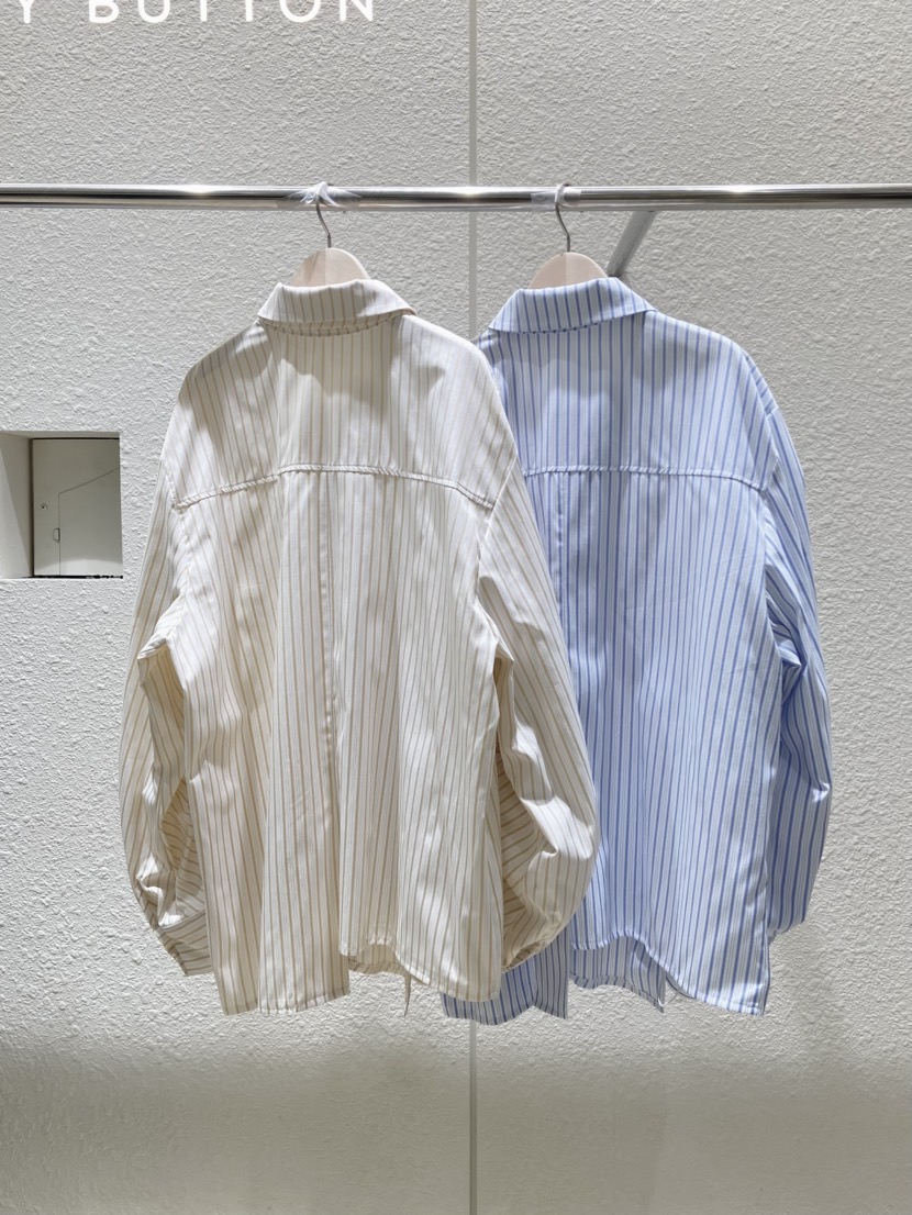 PLAYBUTTON-P東大門代購女裝新品25春夏真品人氣襯衫蕾絲衫PLAYBUTTON襯衫/蕾絲衫