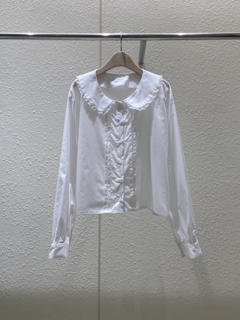 PLAYBUTTON-P韓國直郵女裝新品推薦職業休閑真品襯衫蕾絲衫PLAYBUTTON襯衫/蕾絲衫圖色2