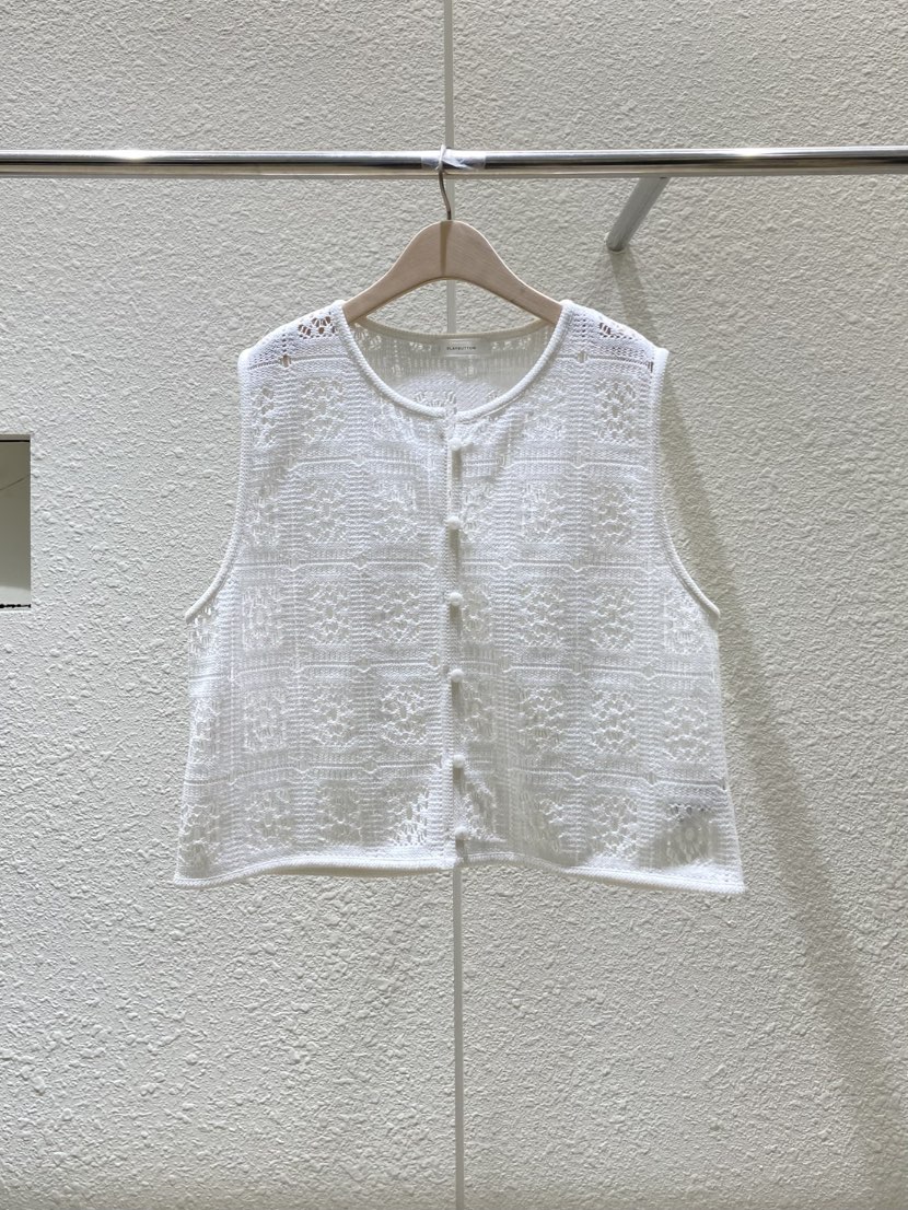 PLAYBUTTON-P東大門實拍女裝新品時尚25春夏真品熱賣推薦馬甲PLAYBUTTON馬甲圖色2