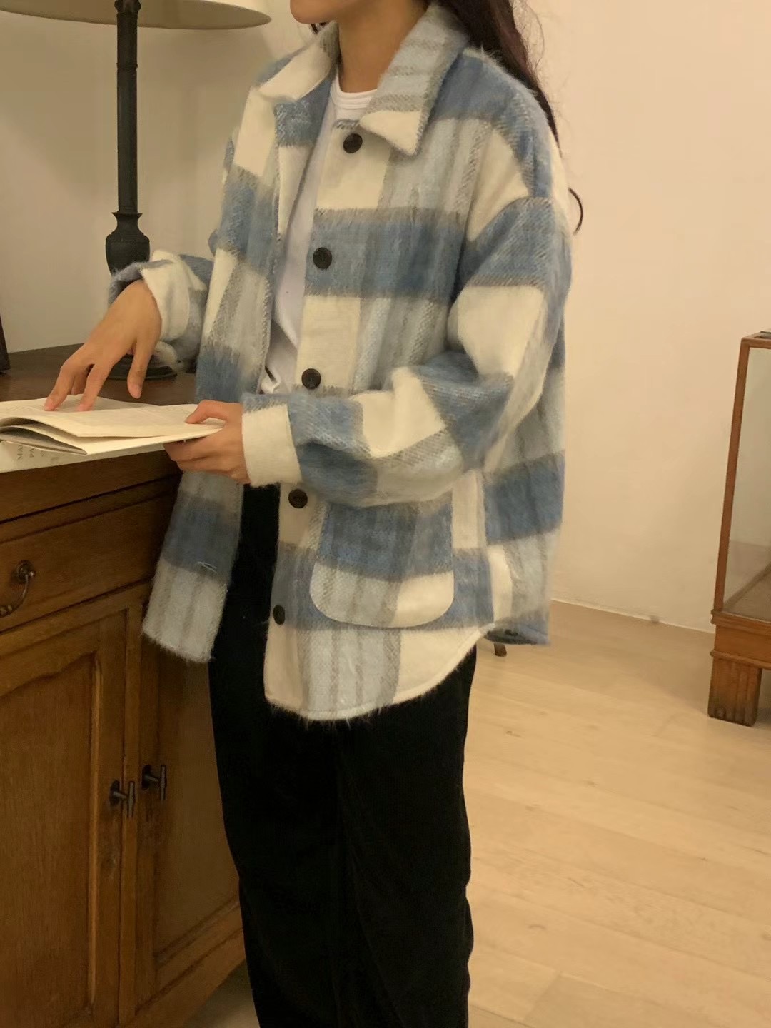COMMA-콤마-T東大門代購女裝新款時尚職業休閑25春夏夾克COMMA夾克