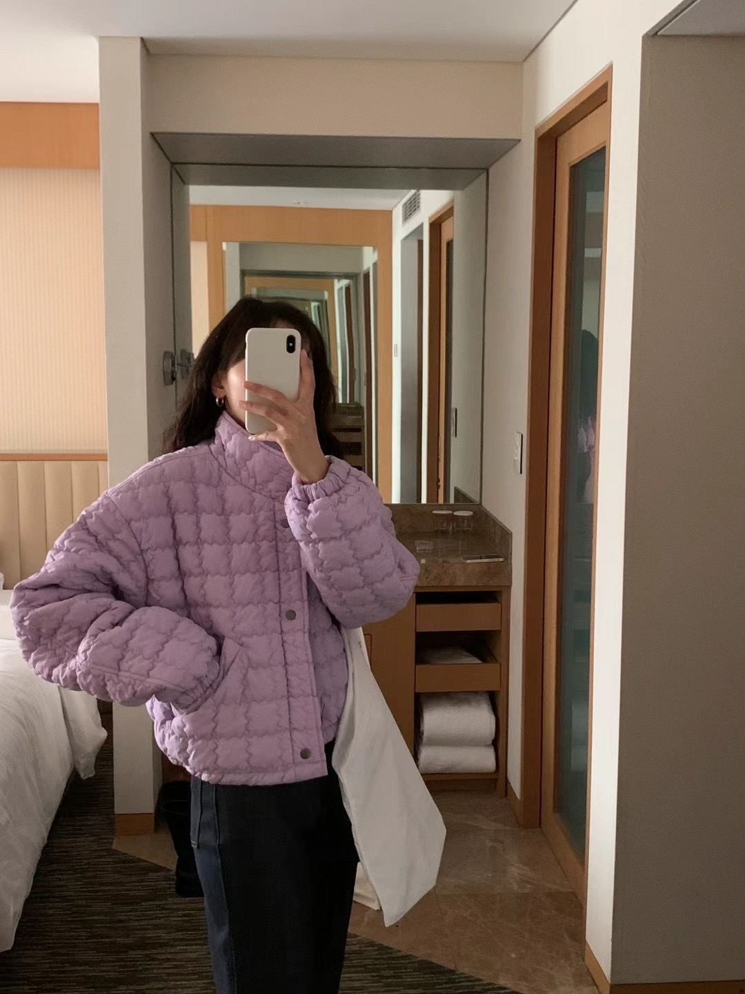 COMMA-콤마-T東大門代購女裝新款人氣休閑真品熱賣短款棉服COMMA短款棉服
