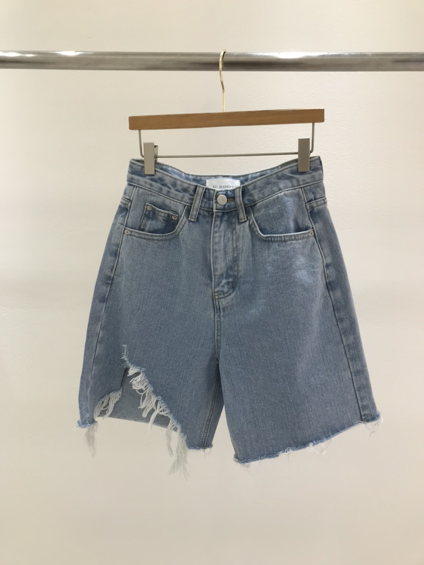KC MARKET韓國直郵東大門實拍女裝新品休閑真品25春夏短褲KC MARKET短褲