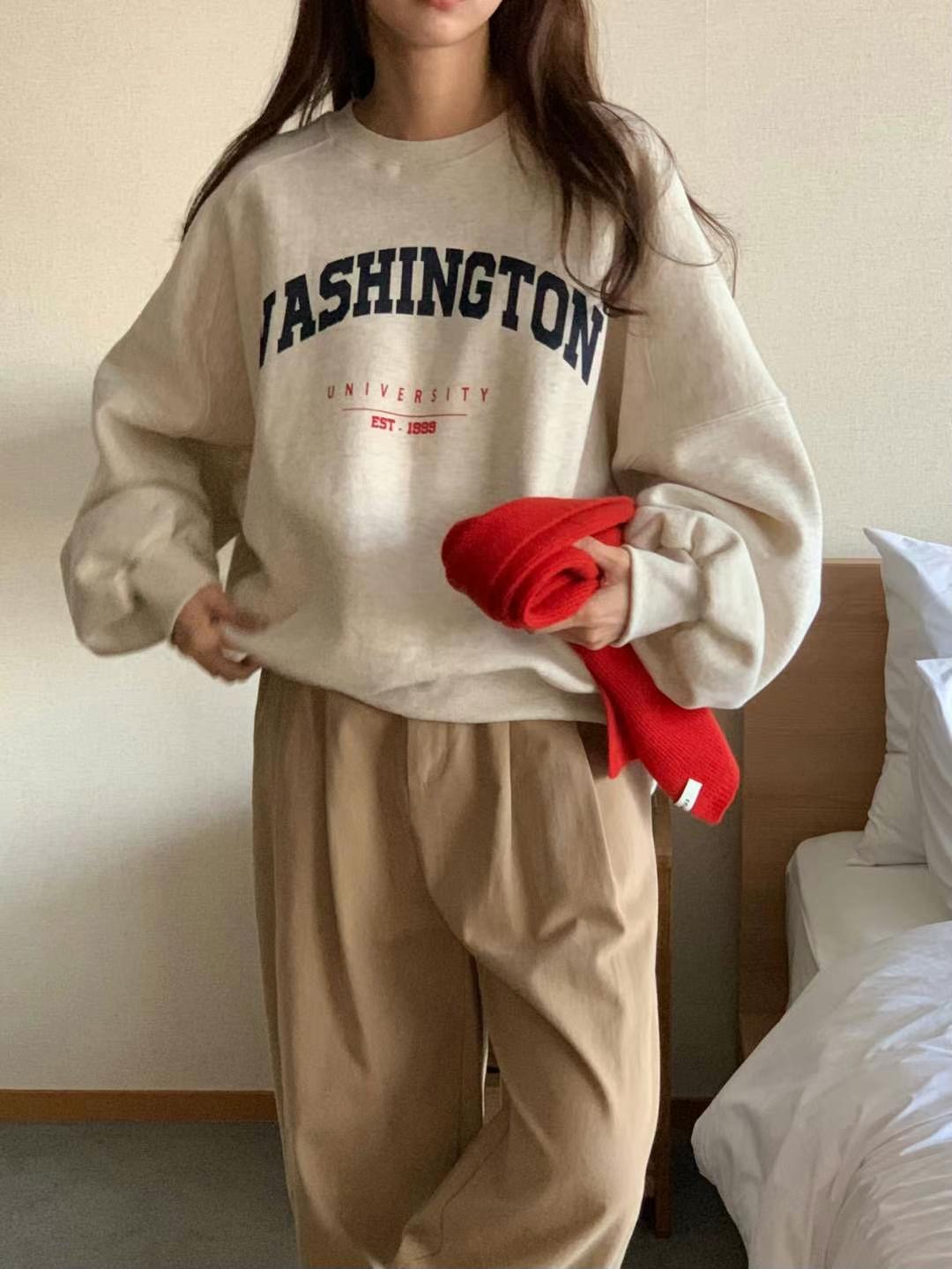 BABY SALON韓國代購女裝新款人氣真品休閑職業25春夏推薦衛衣BABY SALON衛衣