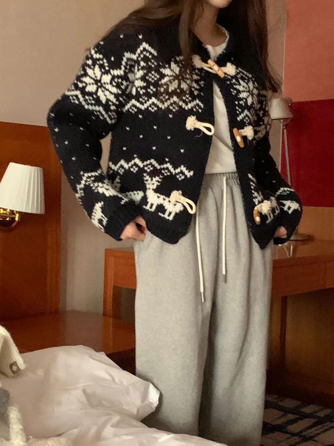 BABY SALON韓國直郵女裝新款推薦休閑真品25春夏人氣時尚毛衣BABY SALON毛衣
