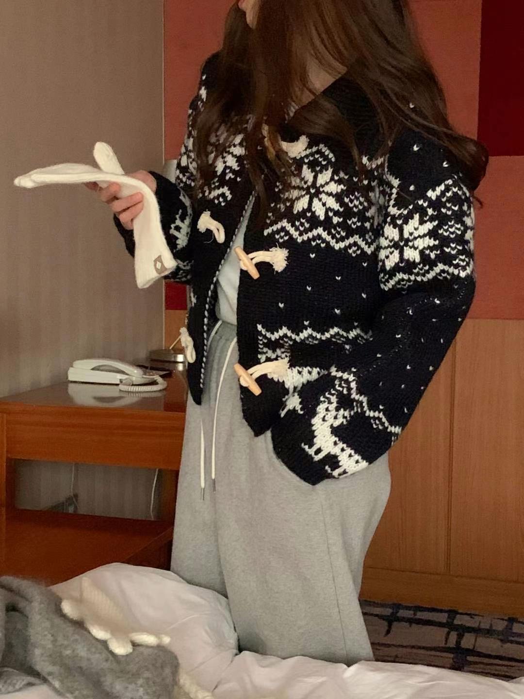 BABY SALON韓國直郵女裝新款推薦休閑真品25春夏人氣時尚毛衣BABY SALON毛衣圖色3