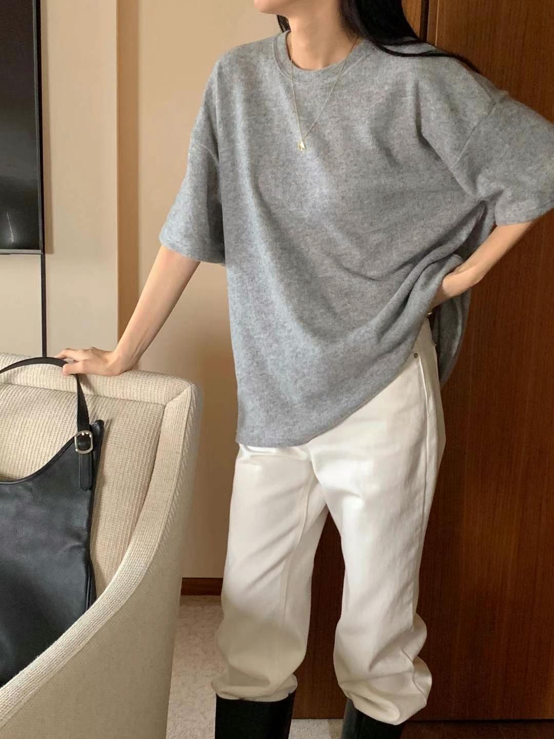 BABY SALON韓國代購女裝新品真品推薦時尚25春夏休閑人氣T恤BABY SALONT恤圖色2