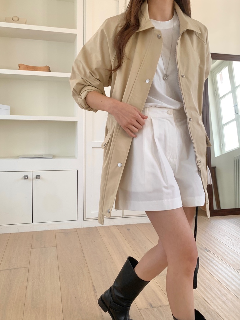 WOOD東大門代購女裝新品時尚真品推薦休閑熱賣25春夏人氣短褲WOOD短褲