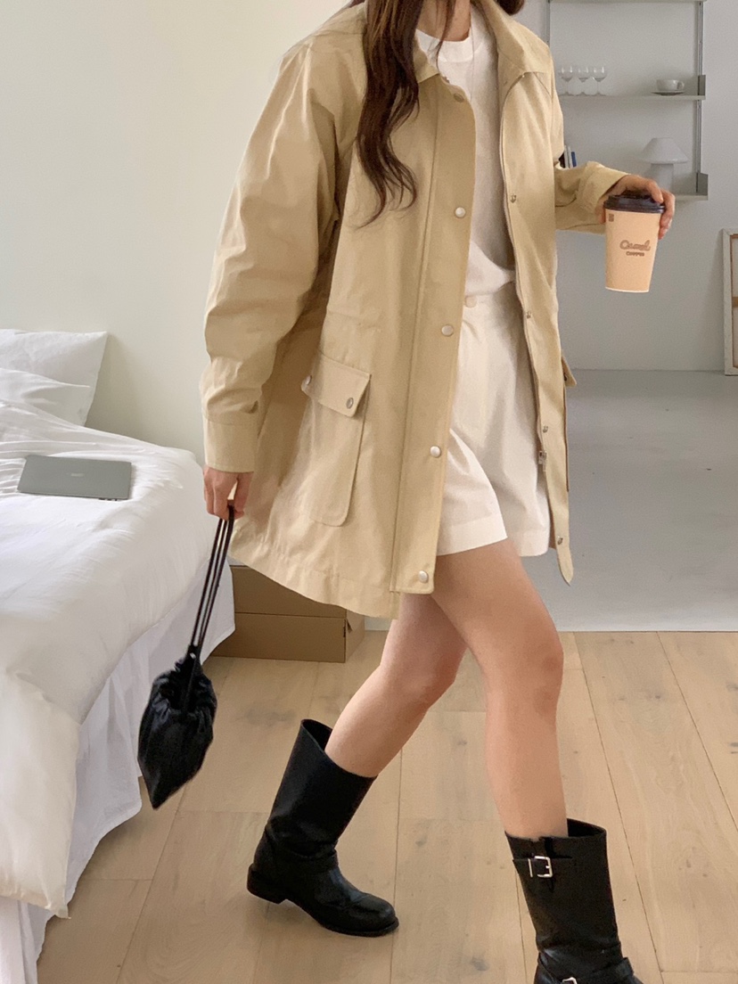 WOOD東大門代購女裝新品時尚真品推薦休閑熱賣25春夏人氣短褲WOOD短褲