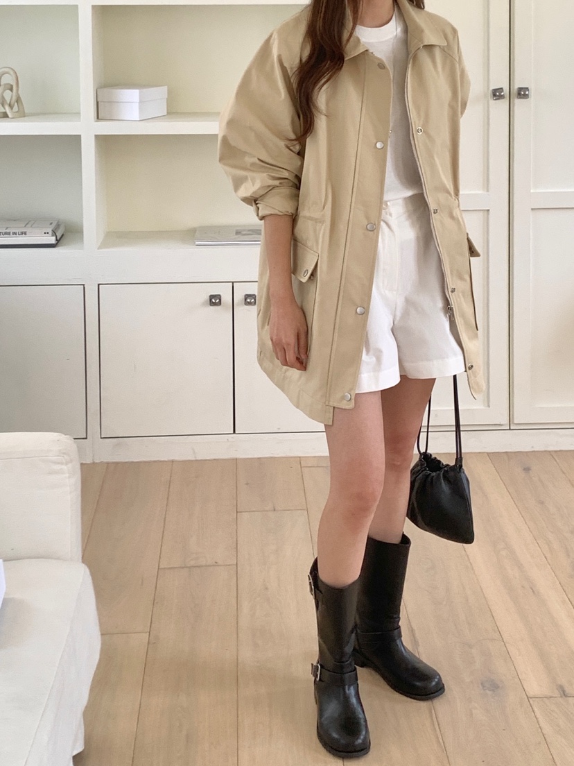 WOOD東大門代購女裝新品時尚真品推薦休閑熱賣25春夏人氣短褲WOOD短褲