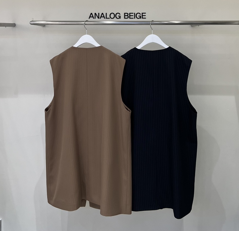 ANGLOG BEIGE東大門直郵女裝新品真品人氣25春夏推薦熱賣馬甲ANGLOG BEIGE馬甲
