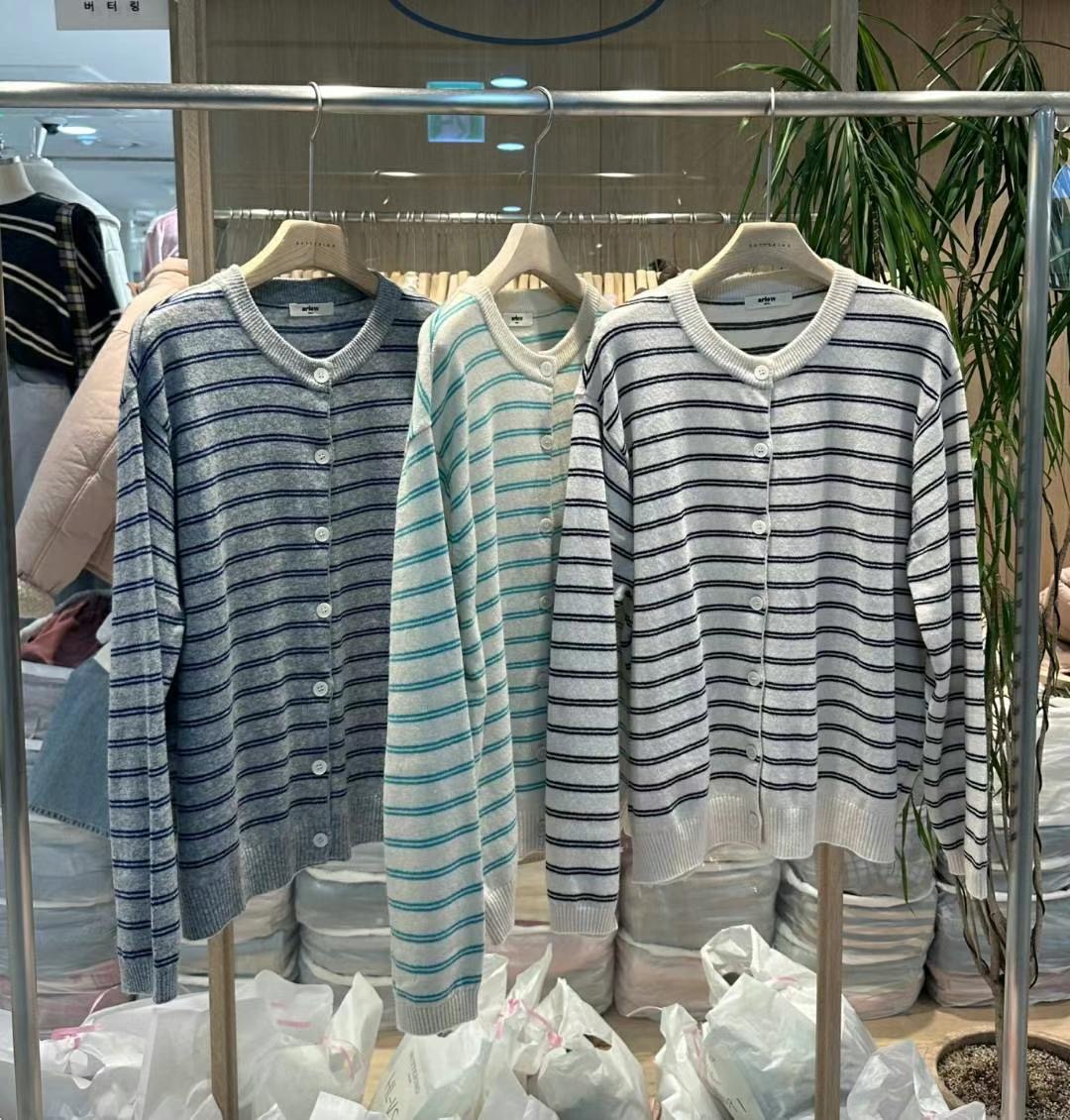 BUTTERING韓國代購女士新品時尚推薦熱賣25春夏休閑長袖T恤ARLOW長袖T恤