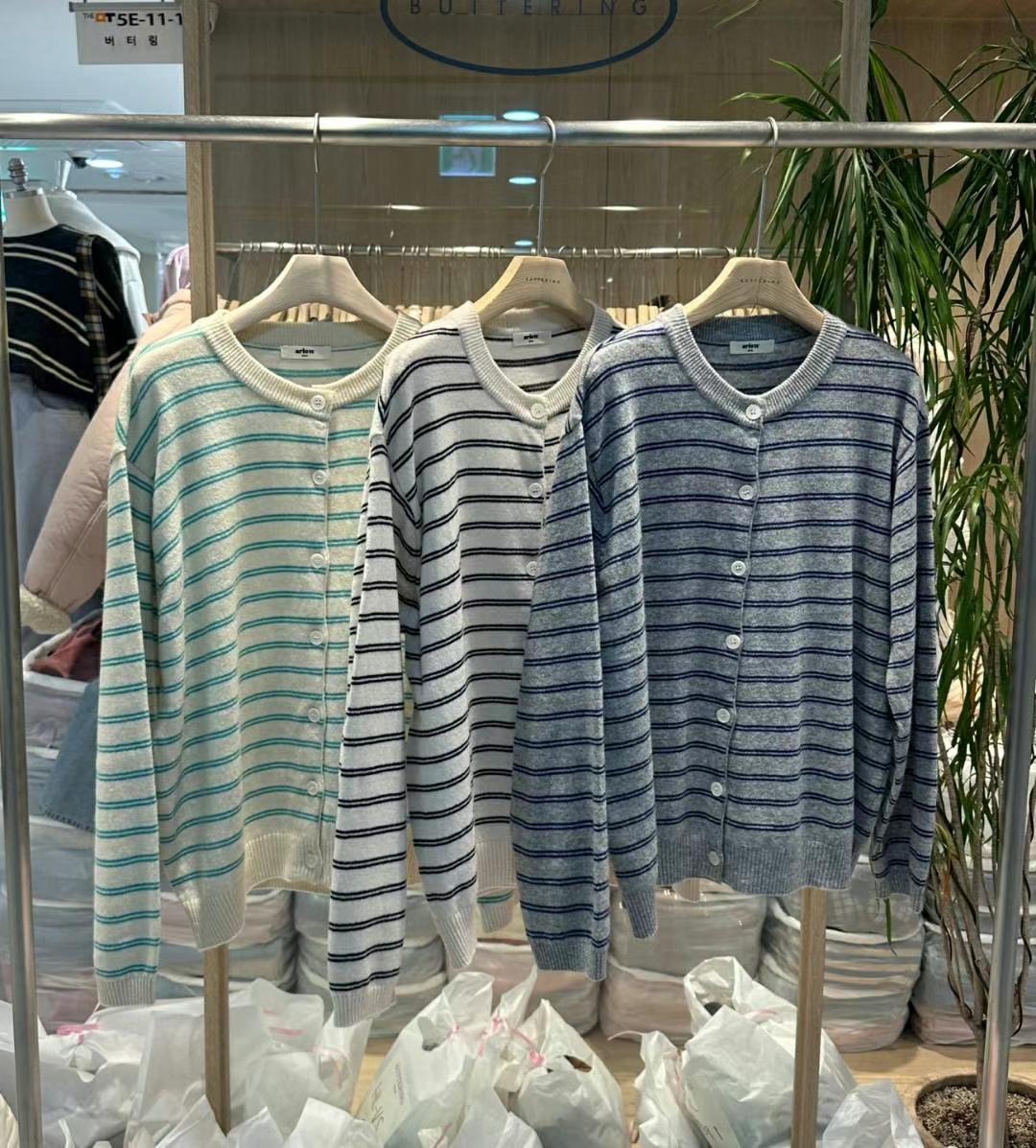 BUTTERING韓國代購女士新品時尚推薦熱賣25春夏休閑長袖T恤ARLOW長袖T恤