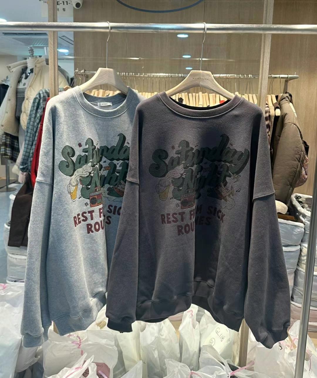 BUTTERING東大門直郵女士新品人氣職業25春夏熱賣推薦真品衛衣ARLOW衛衣