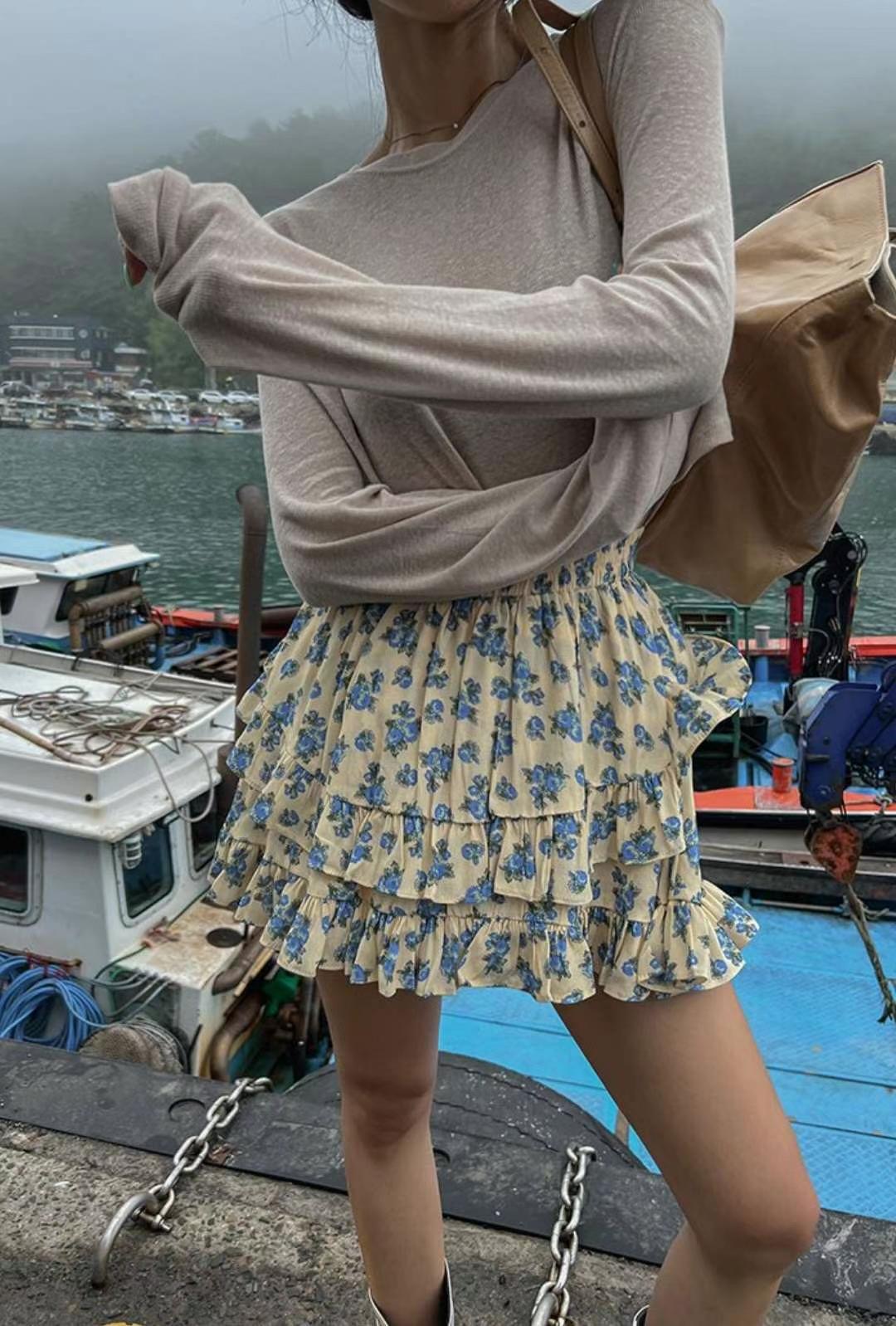 BABYSHU韓國直郵女裝新款時尚職業休閑推薦真品熱賣人氣短裙BABYSHU短裙圖色2