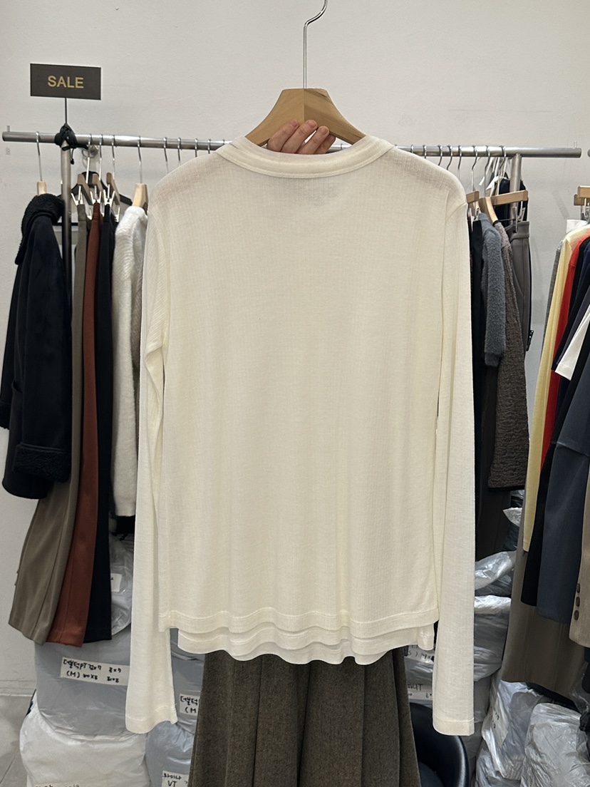 HEIZE直郵韓國代購女裝新品休閑真品時尚25春夏熱賣長袖T恤HEIZE長袖T恤