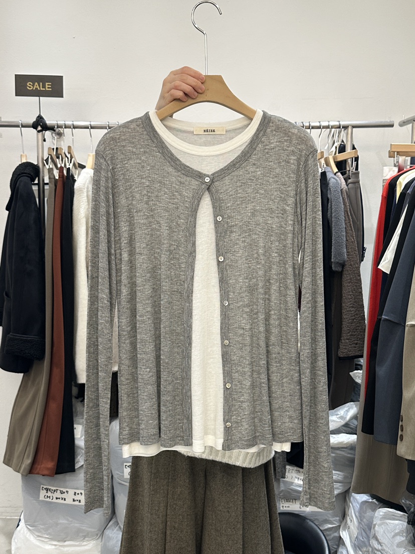 HEIZE直郵韓國代購女裝新品休閑真品時尚25春夏熱賣長袖T恤HEIZE長袖T恤圖色5