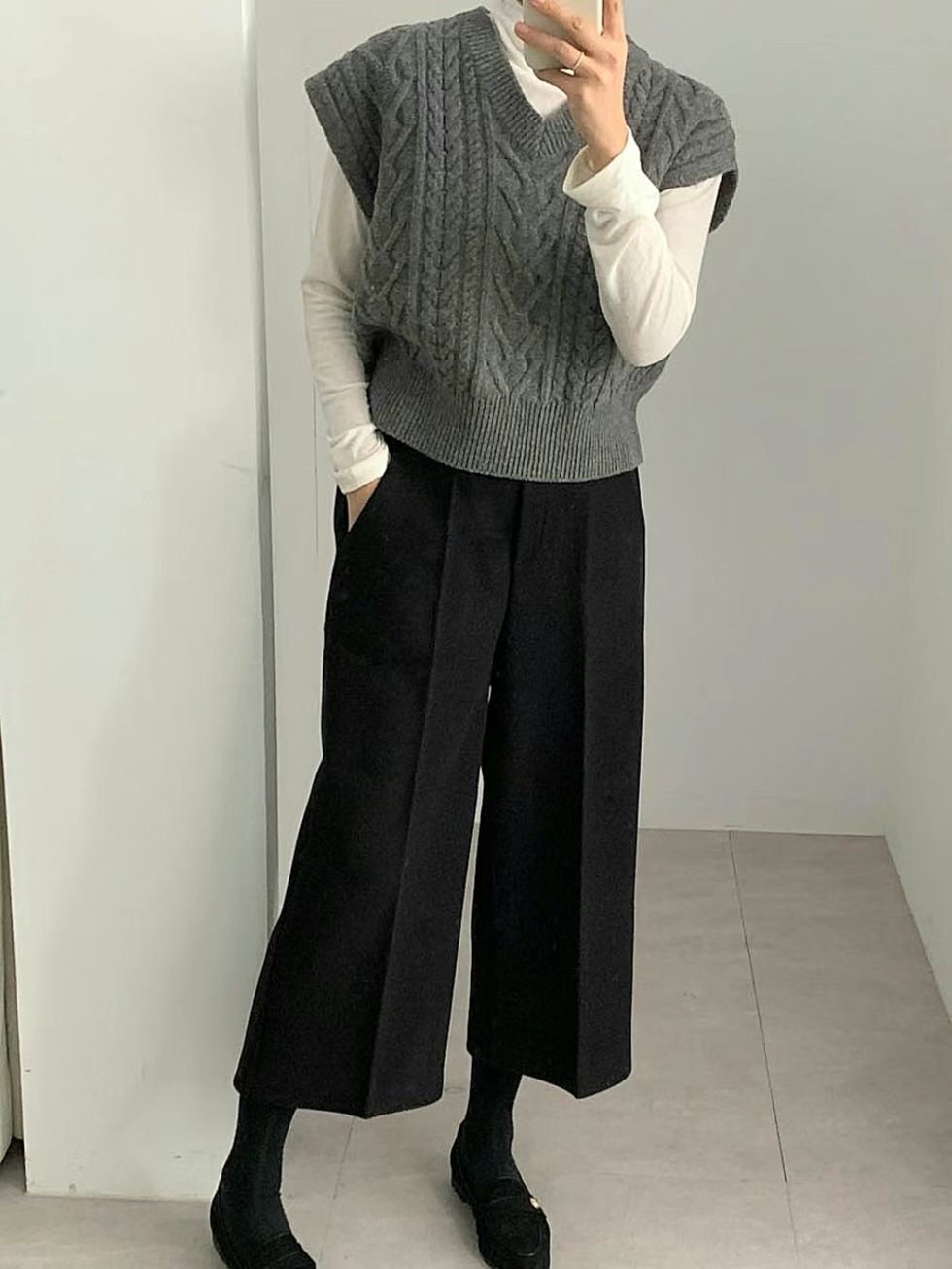 MARID韓國直郵東大門代購女裝新款人氣推薦熱賣吊帶背心羊毛WITHMOON吊帶/背心