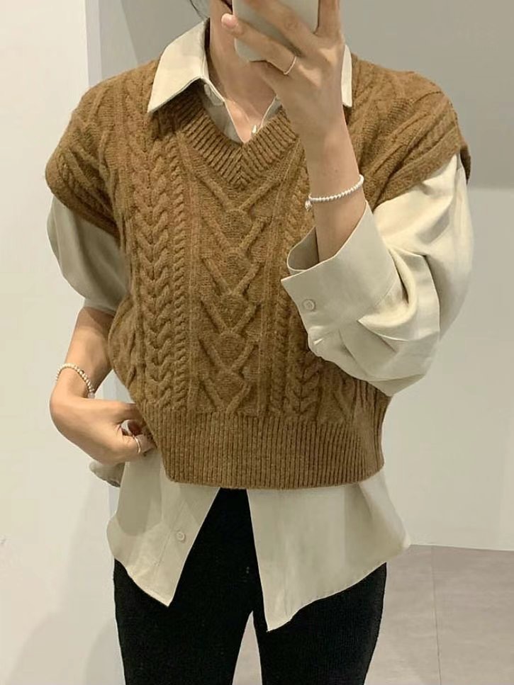 MARID韓國直郵東大門代購女裝新款人氣推薦熱賣吊帶背心羊毛WITHMOON吊帶/背心