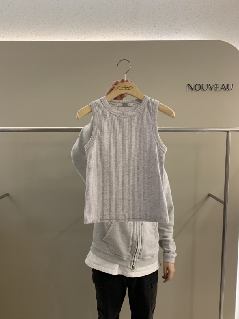 NOUVEAU韓國直郵女裝新款熱賣推薦25春夏真品職業時尚吊帶背心NOUVEAU吊帶/背心圖色3