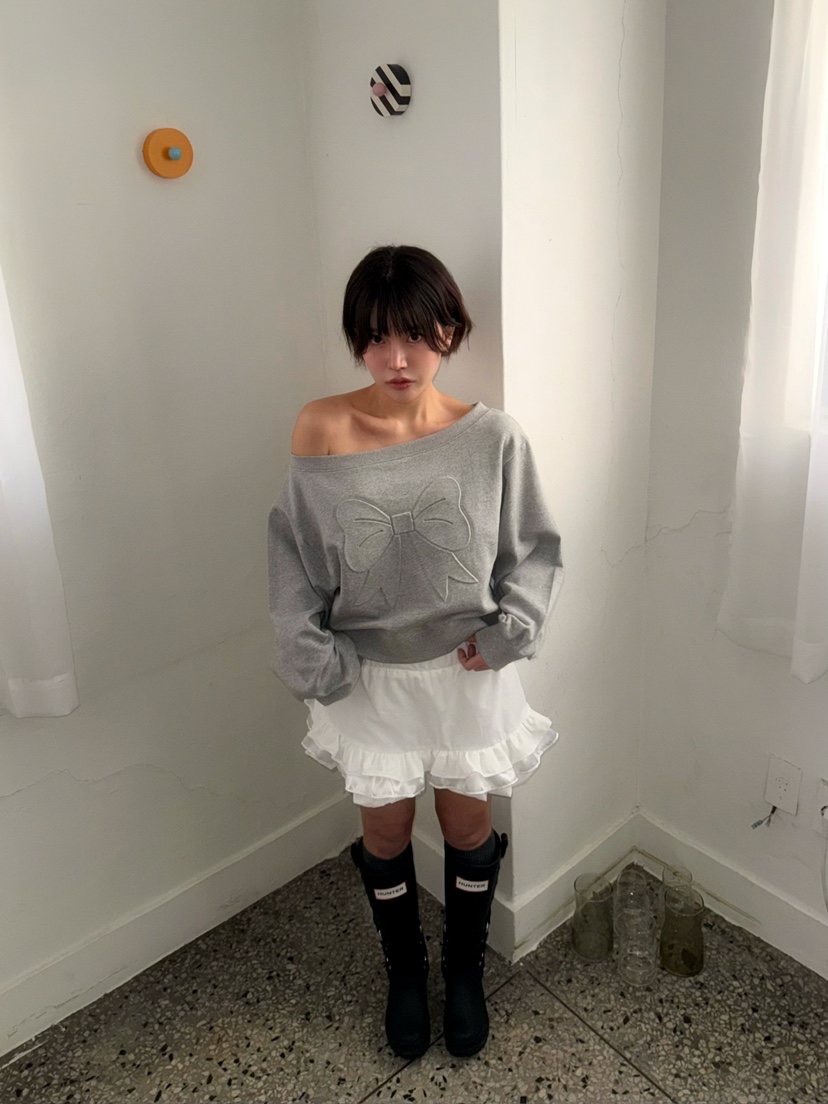 AWESOMESAUCE韓國直郵女裝新款真品推薦休閑25春季25春夏衛衣AWESOME SAUCE衛衣
