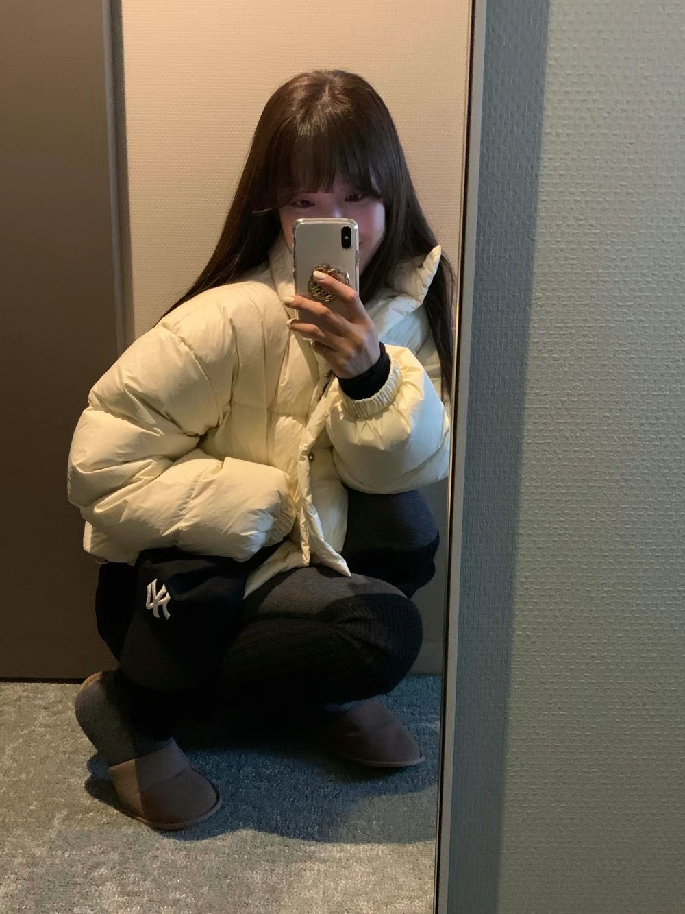 UN.TOY-언토이-T韓國直郵女裝新品人氣25春季時尚短款棉服UN.TOY短款棉服