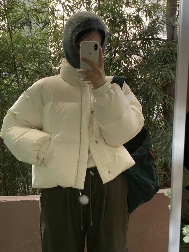 UN.TOY-언토이-T韓國直郵女裝新品人氣25春季時尚短款棉服UN.TOY短款棉服圖色2