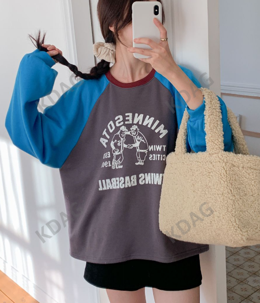 THE CLEANING-클리닝-T直郵韓國代購女裝新品熱賣休閑衛衣THE CLEANING衛衣