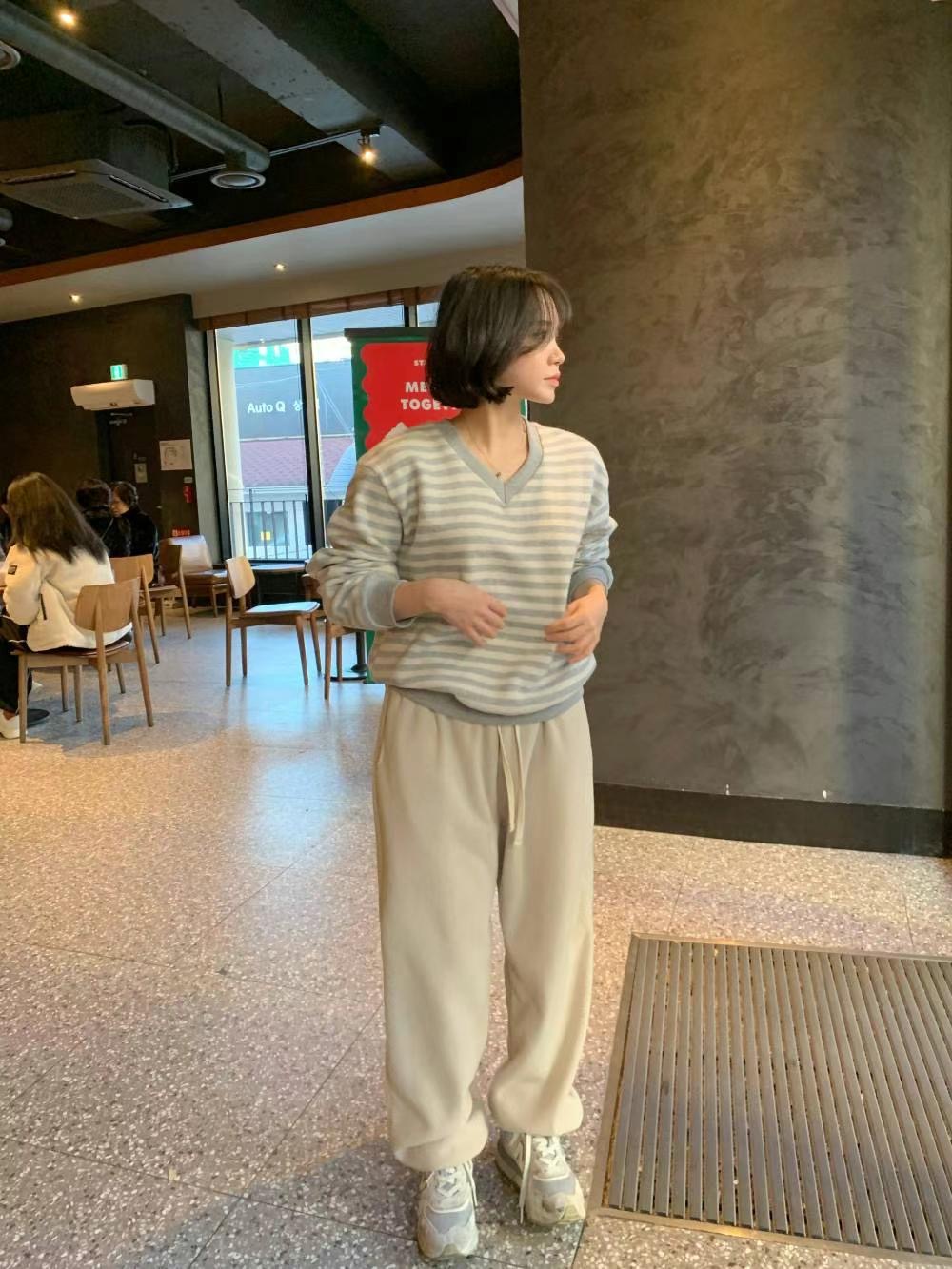 UN.TOY-언토이-T韓國直郵女裝新品時尚真品25春夏休閑褲UN.TOY休閑褲