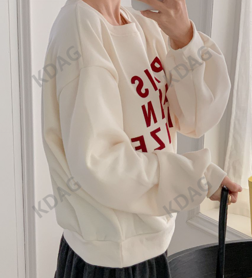 THE CLEANING-클리닝-T直郵韓國代購女裝新品25春夏衛衣THE CLEANING衛衣