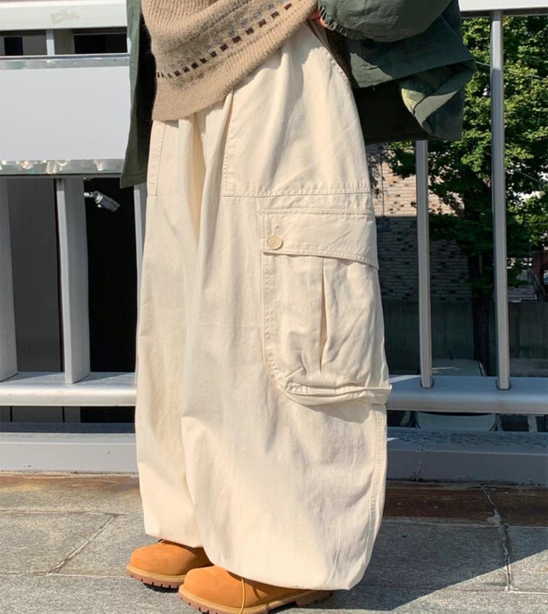 1one.chaser韓國直郵東大門實拍女裝新款真品25春季休閑褲1one.chaser休閑褲