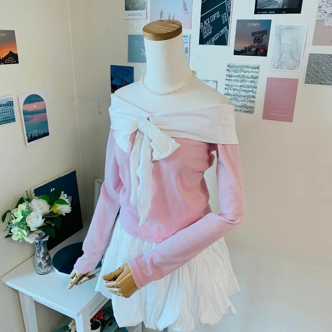 ITCLO-잇클로-T韓國直郵女裝新款25春夏休閑真品時尚長袖T恤ITCLO長袖T恤圖色2