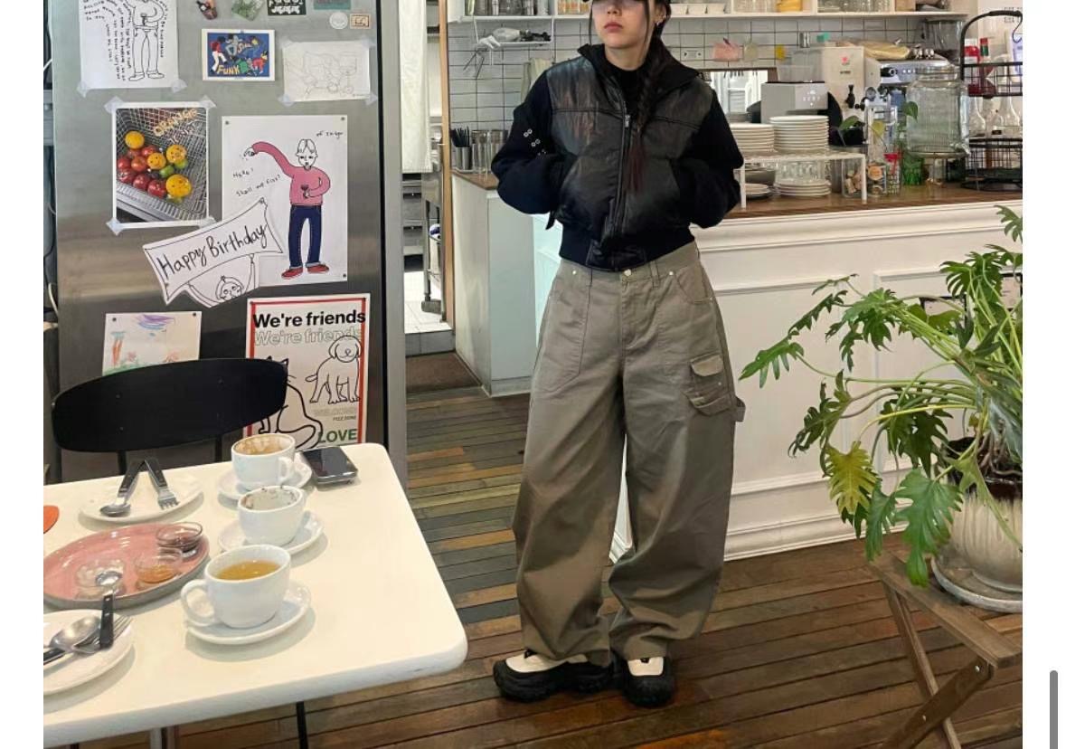 1one.chaser韓國直郵女裝新款熱賣真品推薦職業休閑休閑褲1one.chaser休閑褲