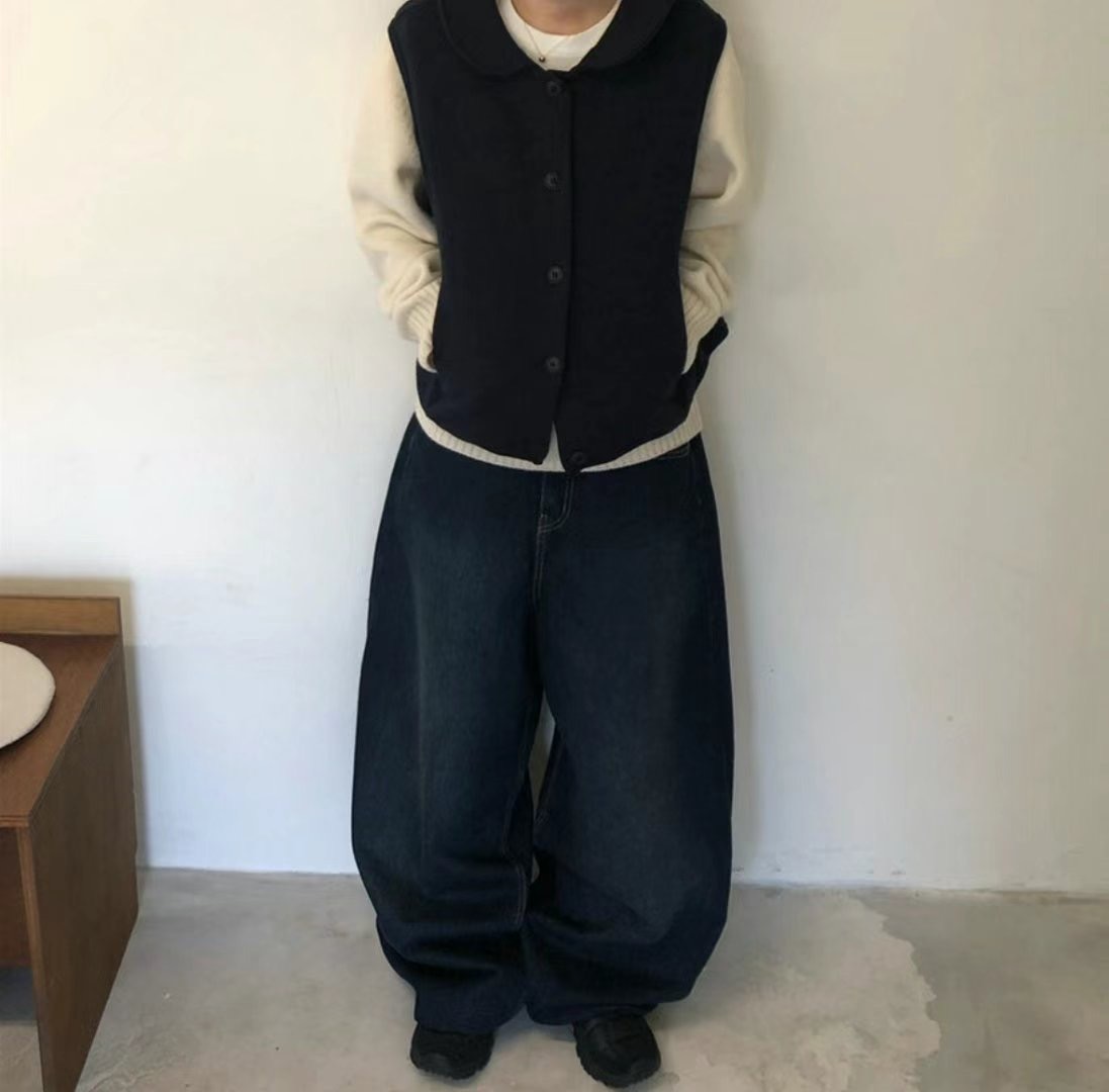 1one.chaser東大門實拍女士新品熱賣25春夏職業推薦牛仔褲1one.chaser牛仔褲