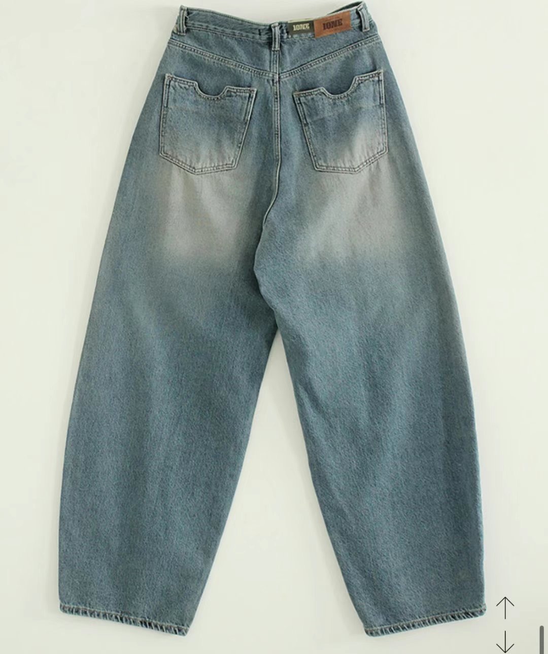 1one.chaser東大門直郵女士新品人氣熱賣真品25春夏牛仔褲1one.chaser牛仔褲