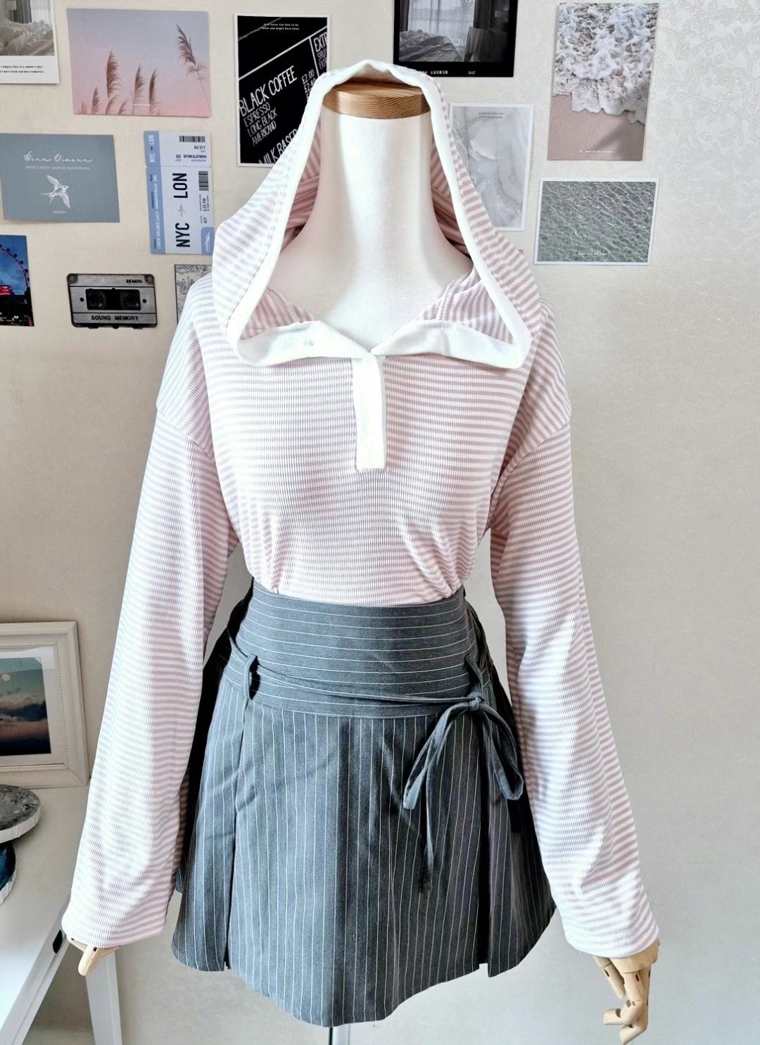 ITCLO-잇클로-T韓國直郵女裝新款真品25春夏休閑熱賣長袖T恤ITCLO長袖T恤圖色2
