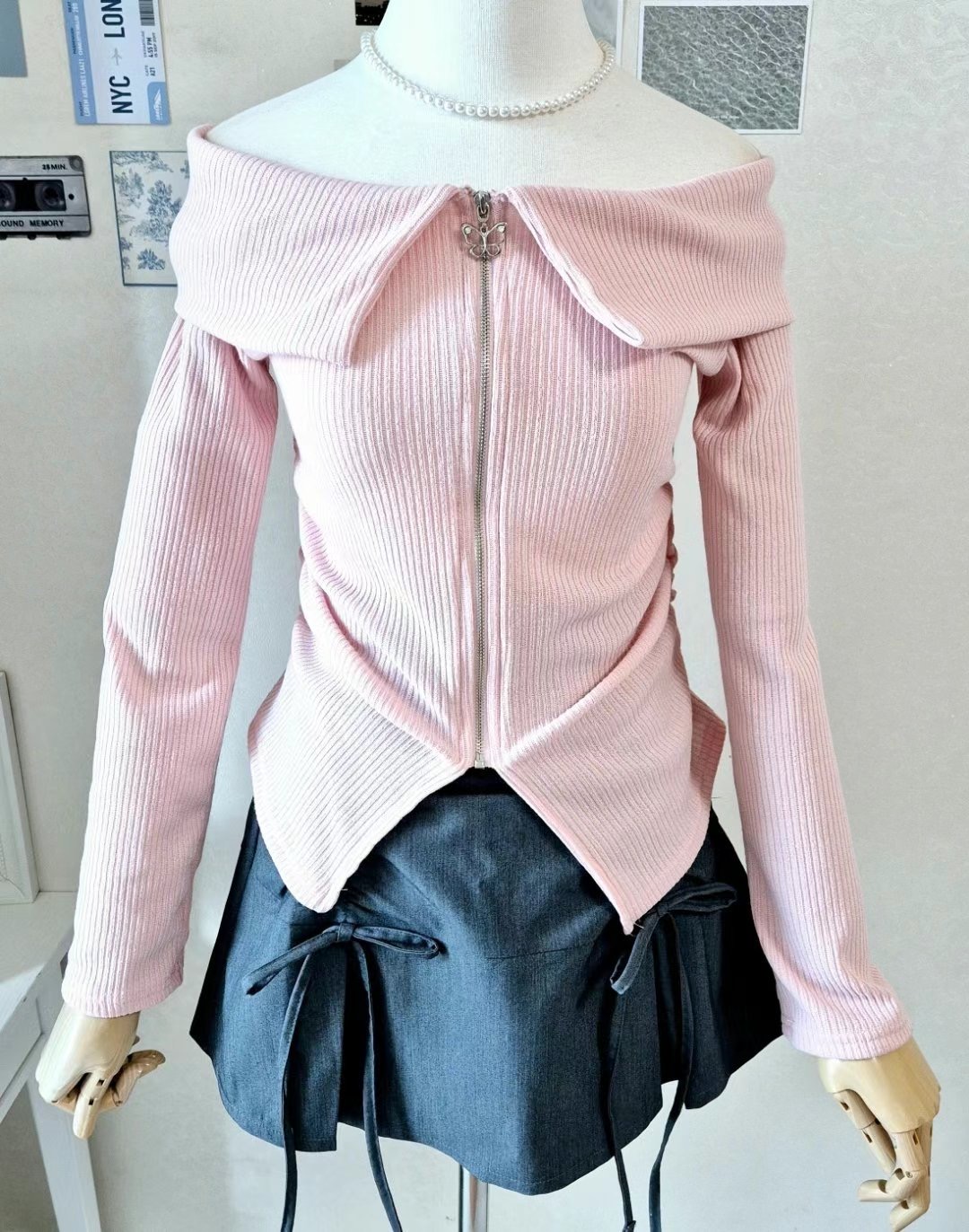 ITCLO-잇클로-T東大門代購女士新品真品休閑25春夏長袖T恤ITCLO長袖T恤圖色2