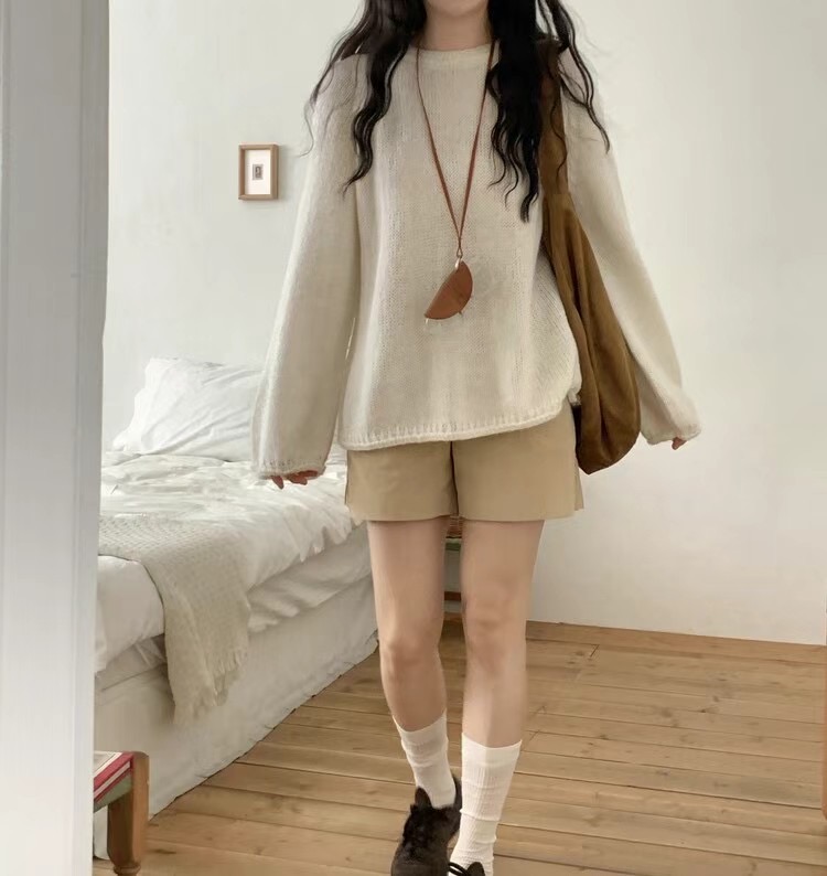 GAMGAK韓國代購女裝新品人氣真品推薦25春夏職業休閑衛衣寬松GAMGAK衛衣