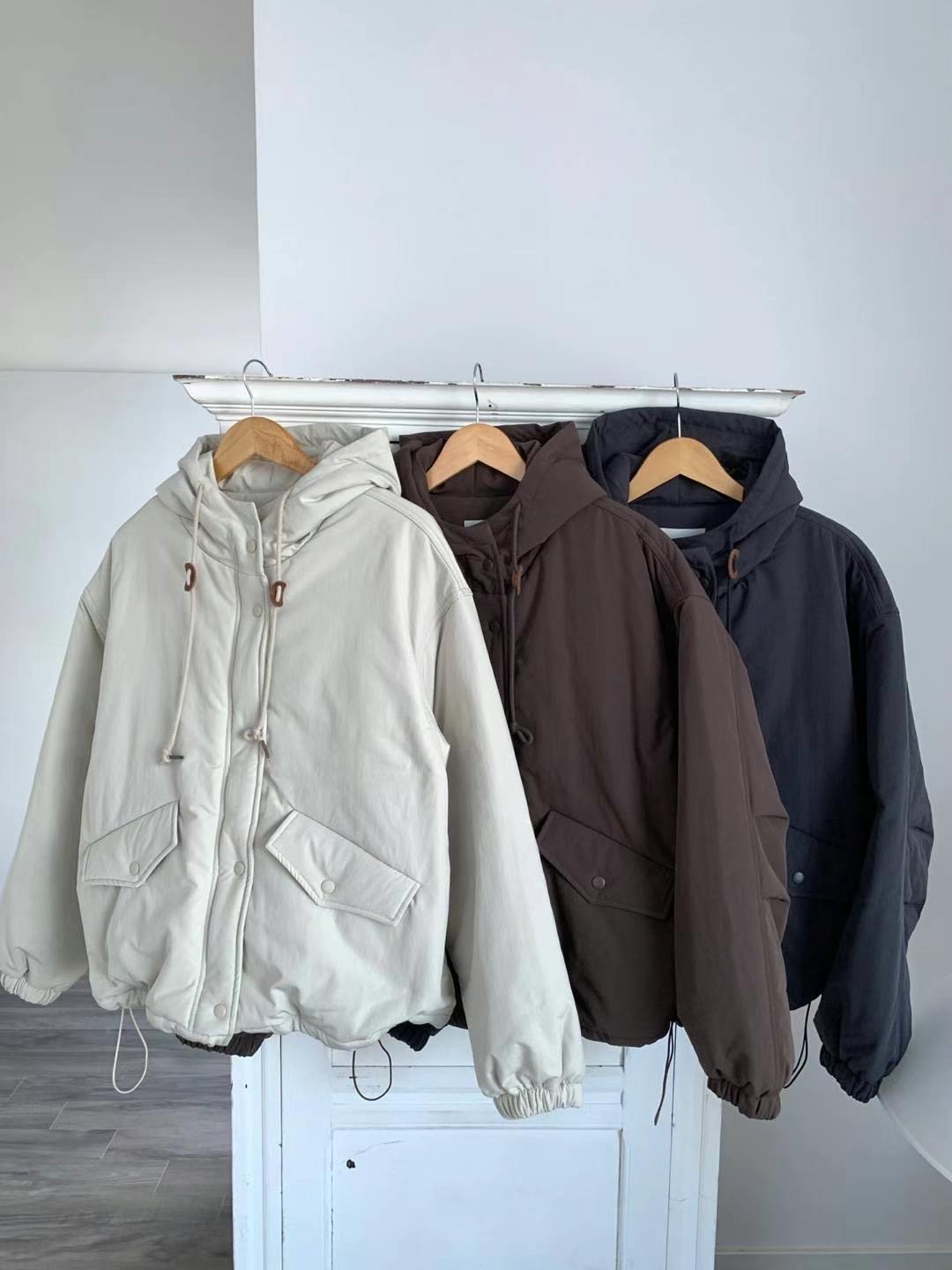GAMGAK韓國直郵東大門代購女裝新品職業真品25春夏短款棉服GAMGAK短款棉服