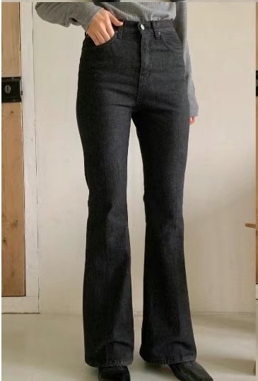MISSJEAN韓國直郵女裝新品熱賣時尚人氣25春季25春夏牛仔褲MISSJEAN牛仔褲